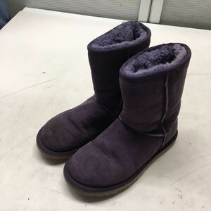 送料込み★UGG アグ★ムートンブーツ　レディースムートン★23㎝★紫　#51201s126