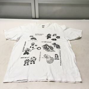 送料無料★UNIQLO ユニクロ★半袖Tシャツ　トップス★メンズ　XLサイズ★マリオ#51225sj47