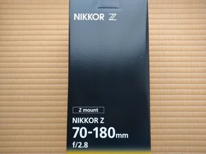 【新品☆送料無】ニコン NIKKOR Z 70-180mm f/2.8 