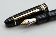 モンブラン万年筆・MONTBLANC★マイスターシュティック１４９　１４K★　貴重・保証品！_画像3