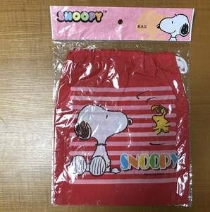 SNOOPY スヌーピー 巾着袋　未使用品