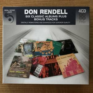 【送料込】DON RENDELL 　SIX CLASSIC ALBUMS PLUS BONUS TRACKS 4CD