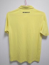 BEAMS GOLF ビームスゴルフ ゴルフウェア ポロシャツ イエロー 黄色 メンズXLサイズ ほぼLサイズ_画像5