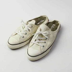 CONVERSE ALL STAR コンバース レディースシューズ コーデュロイ スリッポン 中敷きボア♪25.0㎝ 汚れあり 231215nf【4点同梱で送料無料】