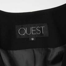 QUEST レディーススーツ ブラックフォーマル 9号 喪服 231226np【4点同梱で送料無料】_画像3