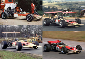 1/43 フルディテール キット ロータス Lotus 49B ゴールドリーフ 1969 南アフリカ モナコ ドイツ アメリカ / J.リント G.ヒル / MK11