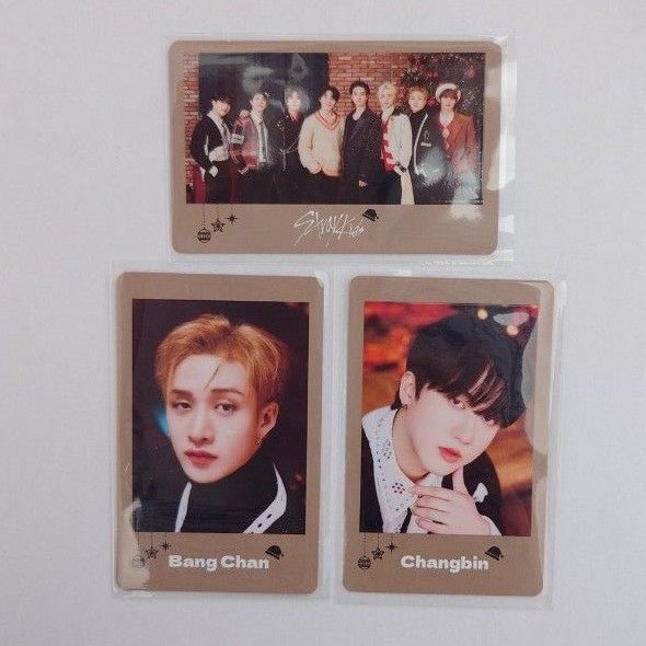 straykids フォトカードB 3種 ☆バンチャン ☆チャンビン ☆オール