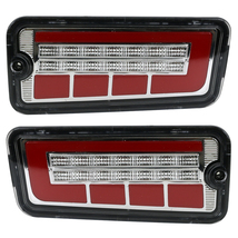 ハイゼットトラック S500系 ジャンボ シーケンシャル LED テールランプ クリアxレッド ハイフラ抵抗器付き 流れる ウインカー_画像1