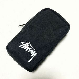 STUSSY ステューシー　ポーチ ブラック