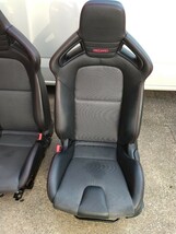 H21 RX-8 タイプ RS SE3P ★ハーフレザー マツダ 純正 RECARO 後期 タイプ 運転席 助手席 セミバケ 希少 シート 中古_画像5