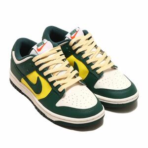 NIKEナイキW ダンクLOW SE FD0350-133 緑黄　25cm