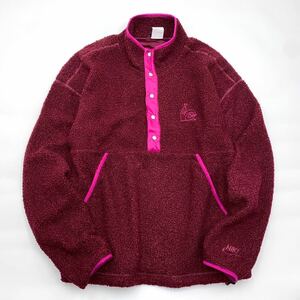 NIKEナイキ　NSW ウィンターライズド　プルオーバー　DQ4194-638 エンジ　2XL