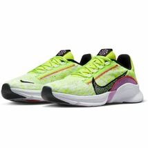 NIKEナイキ　WMNS スーパーレップ　ゴー3 フライニット　DH3393-700 イエロー　23.5cm_画像1