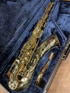 YAMAHA TENOR SAXOPHONE YTS-62 PRINT-LOGO ヤマハ テナーサックス プリントロゴ 純正ケース付 中古美品 音だし良好