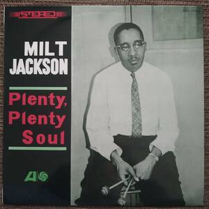 日本盤ペラジャケ【Milt Jackson】Plenty, Plenty Soul（日本ビクター SMJ-7324）コーティングジャケ