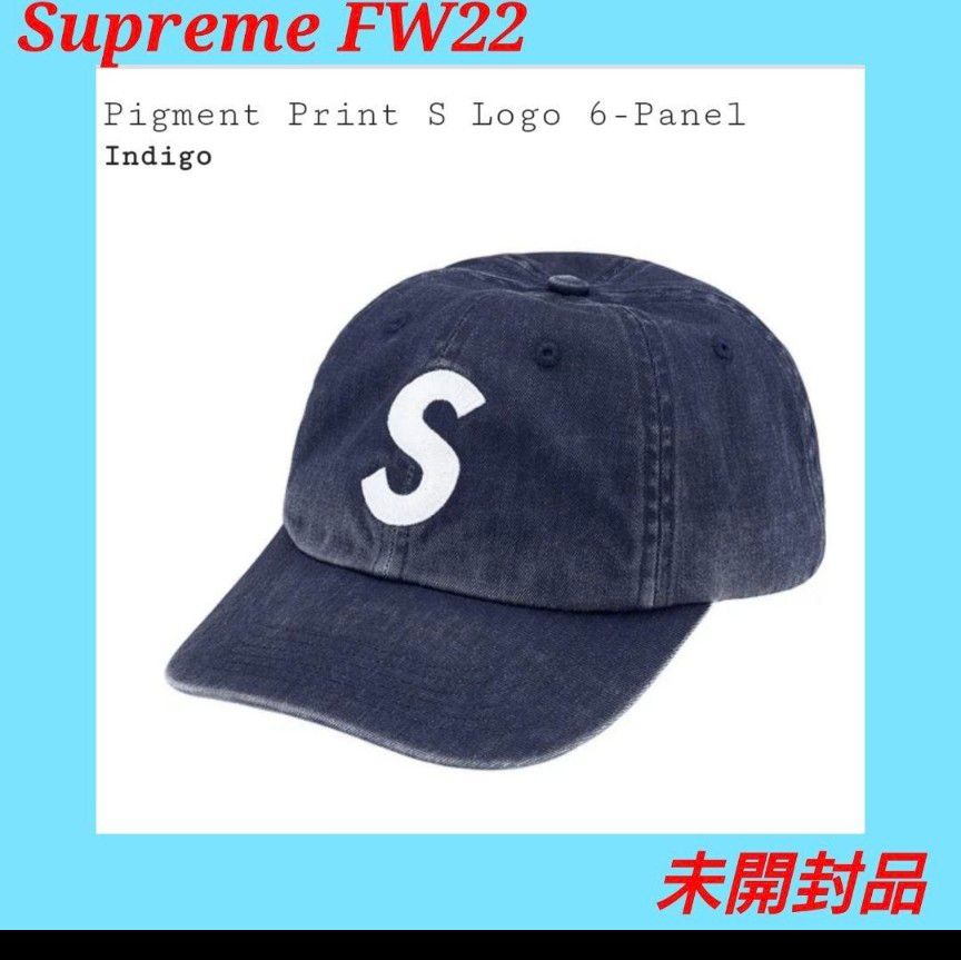 新品 Supreme Corduroy S Logo 6-Panel Bleached Olive 23FW