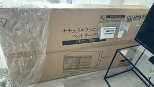 アイリスオーヤマ 犬 NFPC-1200 ナチュラルファニチャー　ペットサークル　未開封