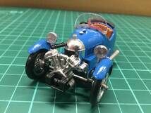 【ミニカー】Brumm 1/43 CYCLECAR R3 DARMONT ブルム サイクルカー 青13_画像8