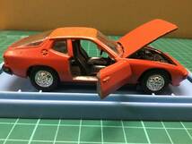 【ミニカー】Schuco PORSCHE 924 1/43 シュコー ポルシェ オレンジ_画像4