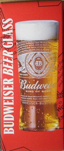 BUDWEISER　オリジナルグラス　1客