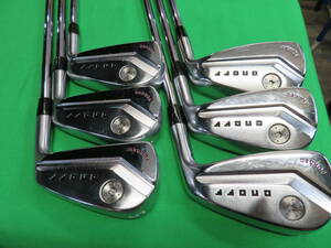 【中古・リシャフト品・6本組】オノフ　フォージド　黒　2021/ONOFF FORGED KURO 2021/６本　＃５－P/モーダス105（S)