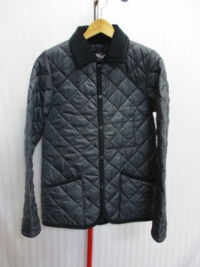 英国製　LAVENHAM　ラベンハム　キルティングジャケット　SIZE１０　キルトコート　黒　中綿ジャンパー　キルティングコート　12201