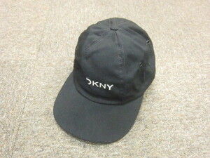 USA製　DKNY　ダナキャラン　90sヴィンテージ　ロゴキャップ　帽子　フリーサイズ　大人用　メンズ　ベースボールキャップ　12020