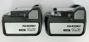 ハイコーキ　HiKOKI　リチウムイオンバッテリBSL1430 純正品　未使用　2個セット