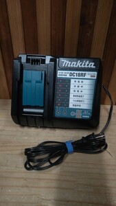 makita マキタ　急速充電器　DC18RF USB 端子 純正品　バッテリー充電器