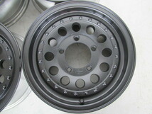 激安即決！EMR Product レンコン 15×6.0JJ 139.7-5H ET22 110Φ 中古アルミホイール 4本 ジムニー JB23 JA22 等_画像5