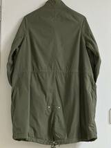 visvim CONTRARY DEPT SIX-FIVE FISHTAIL PARKA Color.OLIVE Size 1_画像2