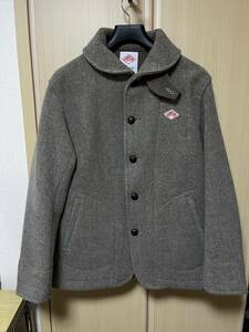 DANTON ROUND COLLAR JACKET 42サイズ H.BEIGE DT-A0032ダントン 