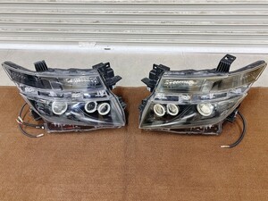 現状品 エルグランド E52 左右 ヘッドライト セット TE52 ヘッドランプ TNE52 ライト PE52 引取歓迎 茨城県 231003あら1 M 220 5000