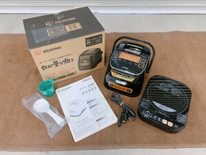 中古 IRIS OHYAMA アイリス オーヤマ IH ジャー 炊飯器 RC-IA31-B 銘柄量り炊き 3合炊き 2021年 引取歓迎/茨城 231130か3 100 A1