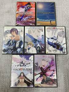 中古 アニメ DVD セット 超時空要塞マクロス 愛おぼえていますか マクロスプラス MOVIE EDITION マクロスゼロ 全5巻 231210あら3 E1 60