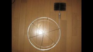  ultra rare double extra-large * smoke . cleaning set * wood stove firewood bath brush 200mm 6 -inch wire length 6m new goods 