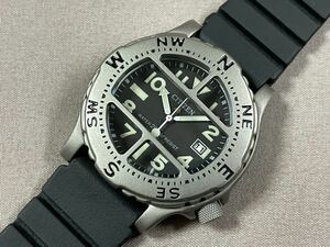 【超希少】シチズン プロマスター 方位計機能付き Citizen Promaster 4767-472501 Y Titanium 200m with Trench Guard【電池交換済み】