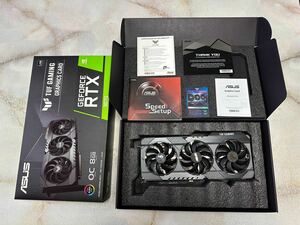 【1円スタート・美品】ASUS TUF Gaming NVIDIA GeForce RTX 3070 搭載ビデオカード TUF-RTX3070-O8G-V2-GAMING【動作確認済み】