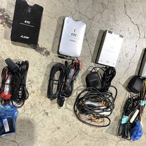 業者向け ETC 4つセット中古 動作確認済み ベンツETC2個 三菱ETC2個