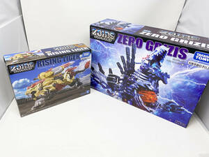 ZOIDS ゾイド ゾイドワイルド ZW44 ゼログライジス ZW36 ライジングライガー 組立て済み ジャンク品