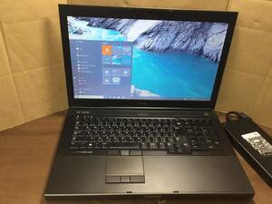 ハイエンド Dell Precision M6800 i5-4200M SSHD500GB+SSD mSATA32GB メモリ8GB AMD FirePro 6100 ワークステーション 