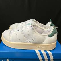 送料無料！27.5cm 新品！adidas アディダスPuffylette パフィレッタ Stan Smith スタンスミス HP6699 白 ホワイト スニーカー スリッポン_画像2