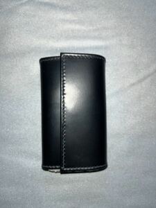 ホワイトハウスコックス　KEY CASE / BRIDLE BLACK 新品