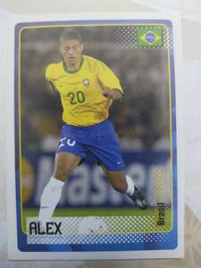 】Panini 2002 FIFA Worldcup KoreaJapan】№52 Alex●ステッカー(シール)