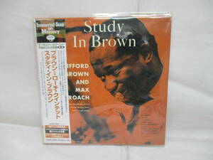 未開封　クリフォード・ブラウン、マックス・ローチ/Clifford Brown、Max Roach　スタディ・イン・ブラウン　UCCM-9052