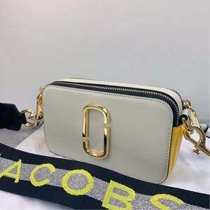 MARC JACOBS マークジェイコブス スナップショット カメラバッグショルダーバッグ 白色