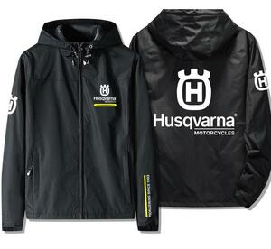 HUSQVARNA スレーシング ジャケット バイクウエアグッズ 冬服 長袖 防風