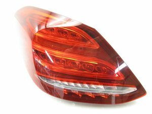 即決あり 取付部破損無し ベンツ Cクラス W205 前期 純正 左 LED テール ライト ユニット A2059061357 (B036812)