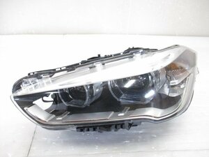 即決あり BMW X1 F48 前期 純正 左 LED ヘッド ライト ユニット 63.11-7495005-06 (B036915)