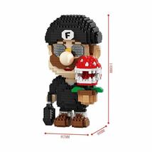 ナノブロック 互換品 LEGO レゴ 920+PCS レオン マリオ 送料無料_画像3